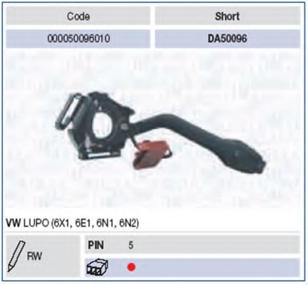 Comutator coloana directie 000050096010 MAGNETI MARELLI - Intrerupatoare / relee / control