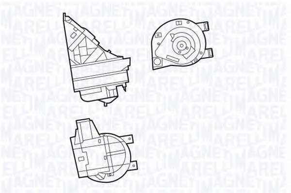 Electromotor, ventilatie interioara 069412680010 MAGNETI MARELLI - Motor ventilator/piese