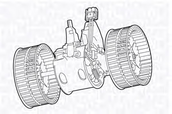 Electromotor, ventilatie interioara 069412707010 MAGNETI MARELLI - Motor ventilator/piese Electromotor, ventilatie interioara 069412707010 MAGNETI MARELLI - Motor ventilator/piese