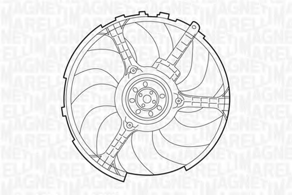 Ventilator, radiator 069422032010 MAGNETI MARELLI - Gmv (electroventilator ) Ventilator, radiator 069422032010 MAGNETI MARELLI - Gmv (electroventilator )