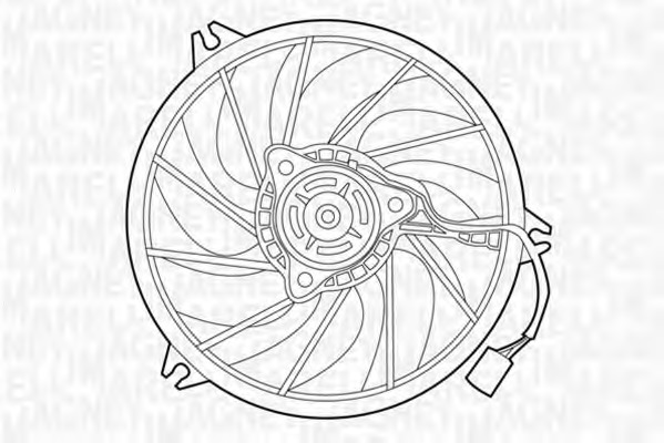 Ventilator, radiator 069422391010 MAGNETI MARELLI - Gmv (electroventilator ) Ventilator, radiator 069422391010 MAGNETI MARELLI - Gmv (electroventilator )