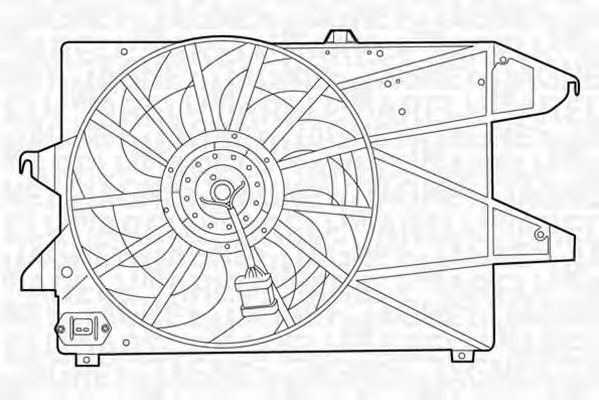 Ventilator, radiator 069422396010 MAGNETI MARELLI - Gmv (electroventilator ) Ventilator, radiator 069422396010 MAGNETI MARELLI - Gmv (electroventilator )
