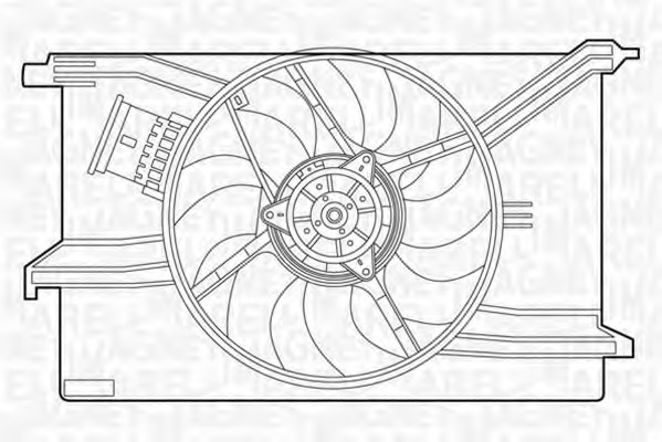 Ventilator, radiator 069422431010 MAGNETI MARELLI - Ventilator radiator Ventilator, radiator 069422431010 MAGNETI MARELLI - Ventilator radiator