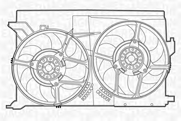 Ventilator, radiator 069422432010 MAGNETI MARELLI - Gmv (electroventilator ) Ventilator, radiator 069422432010 MAGNETI MARELLI - Gmv (electroventilator )