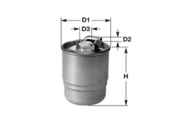 filtru combustibil 152071760688 MAGNETI MARELLI - Filtru combustibil/carcasa filtru combustibil 152071760688 MAGNETI MARELLI - Filtru combustibil/carcasa