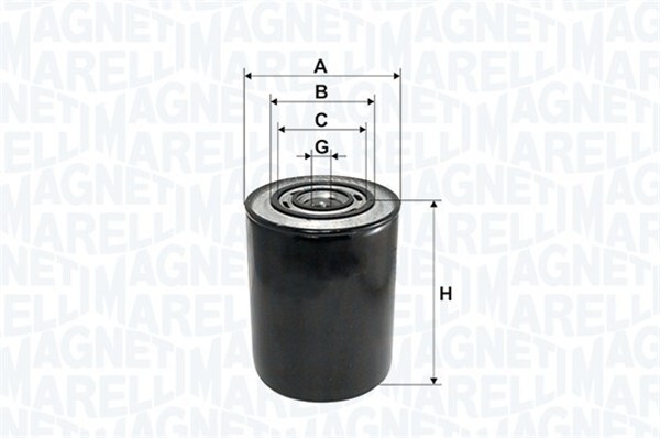 Filtru ulei 153071760101 MAGNETI MARELLI - Ungere Filtru ulei 153071760101 MAGNETI MARELLI - Ungere