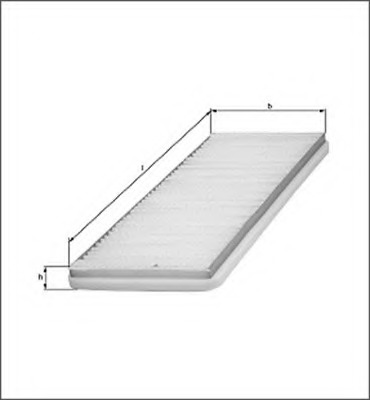 Filtru, aer habitaclu 154064183130 MAGNETI MARELLI - Filtru aer habitaclu