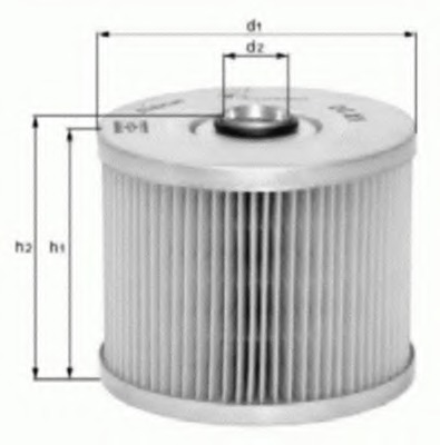 filtru combustibil 154066830800 MAGNETI MARELLI - Filtru combustibil/carcasa