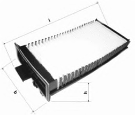 Filtru, aer habitaclu 154068893640 MAGNETI MARELLI - Filtru aer habitaclu