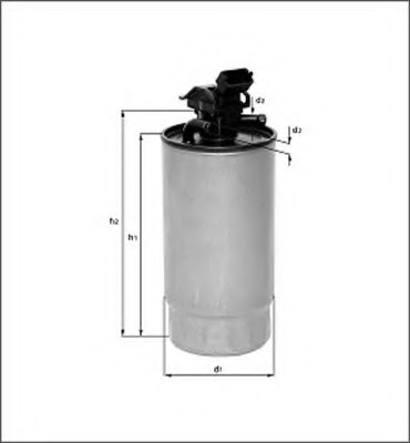 filtru combustibil 154085181280 MAGNETI MARELLI - Filtru combustibil/carcasa filtru combustibil 154085181280 MAGNETI MARELLI - Filtru combustibil/carcasa
