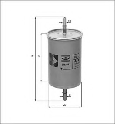 filtru combustibil 154087281800 MAGNETI MARELLI - Filtru combustibil/carcasa filtru combustibil 154087281800 MAGNETI MARELLI - Filtru combustibil/carcasa
