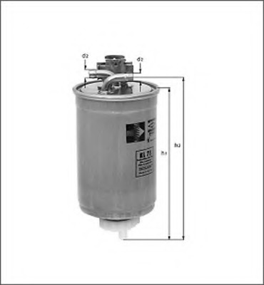 filtru combustibil 154087498220 MAGNETI MARELLI - Filtru combustibil/carcasa filtru combustibil 154087498220 MAGNETI MARELLI - Filtru combustibil/carcasa