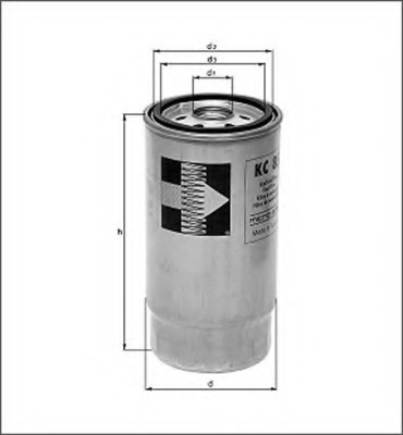 filtru combustibil 154098962000 MAGNETI MARELLI - Filtru combustibil/carcasa filtru combustibil 154098962000 MAGNETI MARELLI - Filtru combustibil/carcasa