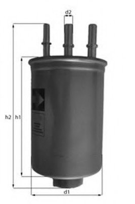 filtru combustibil 154703504260 MAGNETI MARELLI - Filtru combustibil/carcasa filtru combustibil 154703504260 MAGNETI MARELLI - Filtru combustibil/carcasa