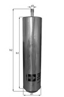 filtru combustibil 154703855300 MAGNETI MARELLI - Filtru combustibil/carcasa filtru combustibil 154703855300 MAGNETI MARELLI - Filtru combustibil/carcasa
