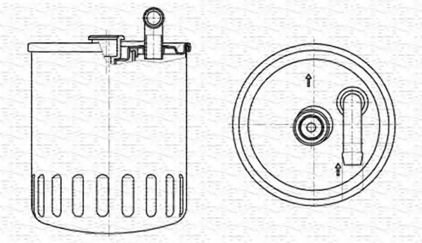 filtru combustibil 213908510000 MAGNETI MARELLI - Filtru combustibil filtru combustibil 213908510000 MAGNETI MARELLI - Filtru combustibil