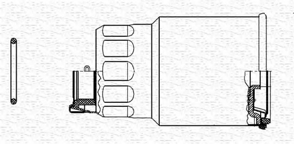 filtru combustibil 213908570000 MAGNETI MARELLI - Filtru combustibil/carcasa filtru combustibil 213908570000 MAGNETI MARELLI - Filtru combustibil/carcasa