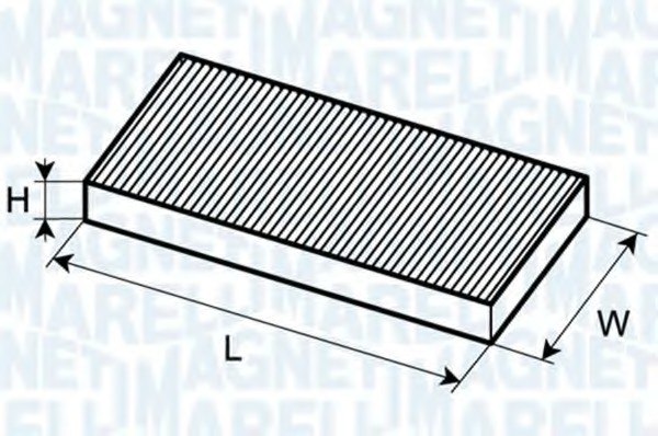 Filtru, aer habitaclu 350203062230 MAGNETI MARELLI - Filtru aer habitaclu Filtru, aer habitaclu 350203062230 MAGNETI MARELLI - Filtru aer habitaclu