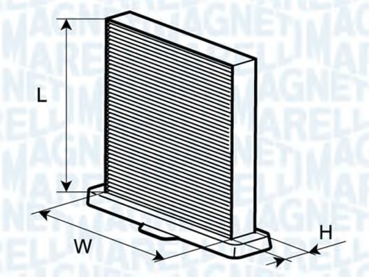 Filtru, aer habitaclu 350203062390 MAGNETI MARELLI - Filtru aer habitaclu Filtru, aer habitaclu 350203062390 MAGNETI MARELLI - Filtru aer habitaclu