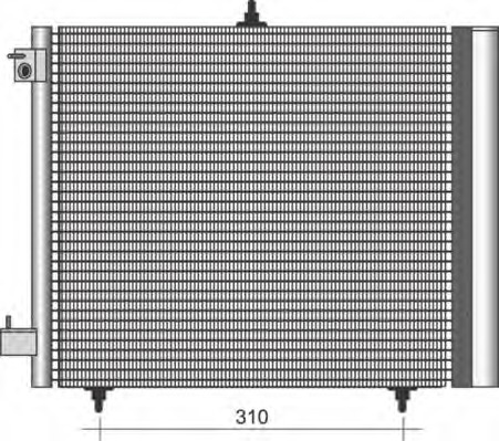 Condensator, climatizare 350203384000 MAGNETI MARELLI - Radiator clima