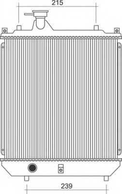 Radiator, racire motor 350213115500 MAGNETI MARELLI - Radiator apa/piese Radiator, racire motor 350213115500 MAGNETI MARELLI - Radiator apa/piese