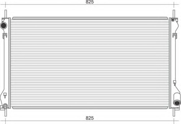 Radiator, racire motor 350213915000 MAGNETI MARELLI - Radiator apa/piese Radiator, racire motor 350213915000 MAGNETI MARELLI - Radiator apa/piese