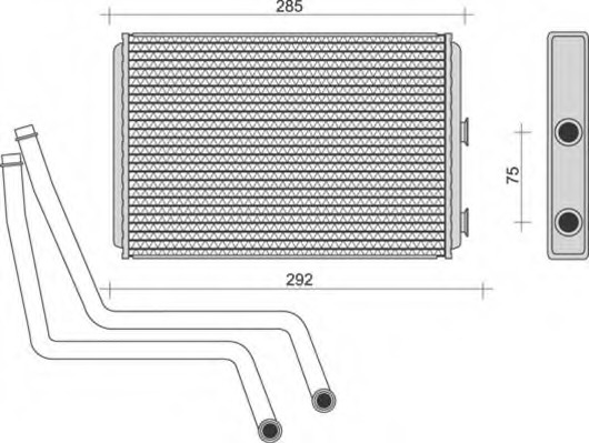 Schimbator caldura, incalzire habitaclu 350218266000 MAGNETI MARELLI - Schimbator caldura Schimbator caldura, incalzire habitaclu 350218266000 MAGNETI MARELLI - Schimbator caldura