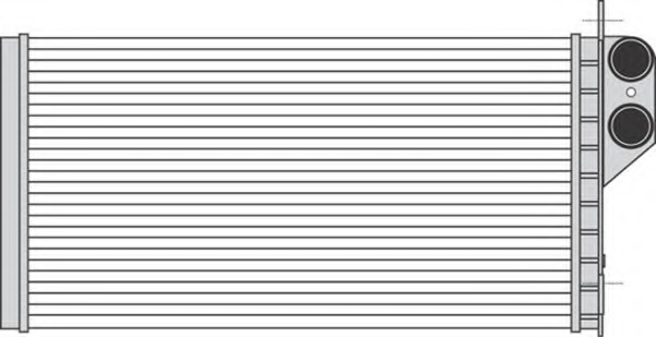 Schimbator caldura, incalzire habitaclu 350218274000 MAGNETI MARELLI - Schimbator caldura