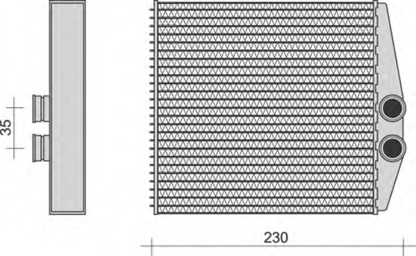 Schimbator caldura, incalzire habitaclu 350218283000 MAGNETI MARELLI - Radiator incalzire interior Schimbator caldura, incalzire habitaclu 350218283000 MAGNETI MARELLI - Radiator incalzire interior
