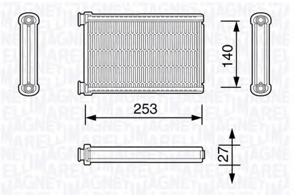 Schimbator caldura, incalzire habitaclu 350218331000 MAGNETI MARELLI - Schimbator caldura Schimbator caldura, incalzire habitaclu 350218331000 MAGNETI MARELLI - Schimbator caldura