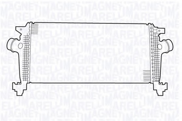 Intercooler, compresor 351319203380 MAGNETI MARELLI - Turbocompressor Intercooler, compresor 351319203380 MAGNETI MARELLI - Turbocompressor