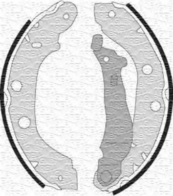 Set saboti frana 363616800000 MAGNETI MARELLI - Frana tambur