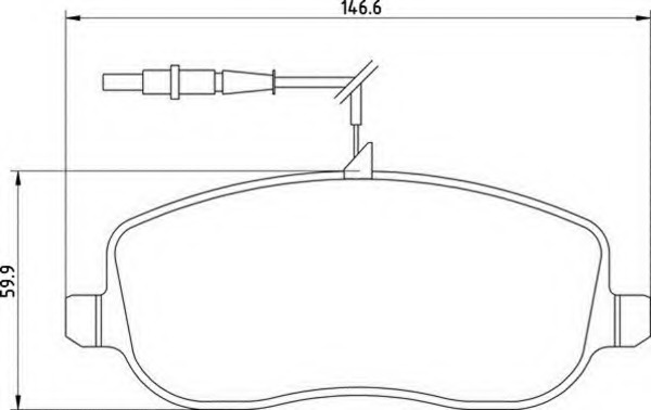 set placute frana,frana disc 363700201369 MAGNETI MARELLI - Set placute frana set placute frana,frana disc 363700201369 MAGNETI MARELLI - Set placute frana