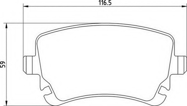 set placute frana,frana disc 363700201410 MAGNETI MARELLI - Frana disc set placute frana,frana disc 363700201410 MAGNETI MARELLI - Frana disc
