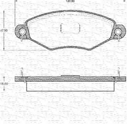 set placute frana,frana disc 363702161039 MAGNETI MARELLI - Frana disc set placute frana,frana disc 363702161039 MAGNETI MARELLI - Frana disc