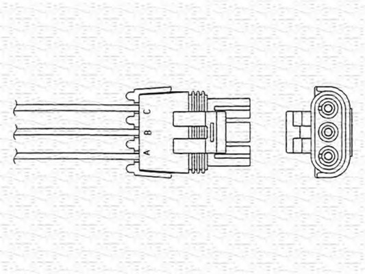 Sonda Lambda 460001861010 MAGNETI MARELLI - Senzor / sonda