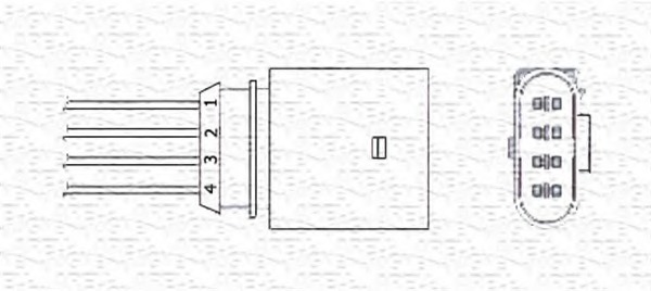 Sonda Lambda 460002139510 MAGNETI MARELLI - Control emisie gaze de esapament Sonda Lambda 460002139510 MAGNETI MARELLI - Control emisie gaze de esapament
