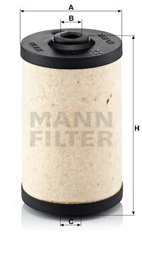 filtru combustibil BFU 700 x MANN-FILTER - Filtru combustibil/carcasa filtru combustibil BFU 700 x MANN-FILTER - Filtru combustibil/carcasa