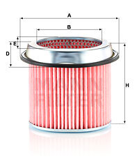 Filtru aer C 1891 MANN-FILTER - Filtru aer/ carcasa Filtru aer C 1891 MANN-FILTER - Filtru aer/ carcasa