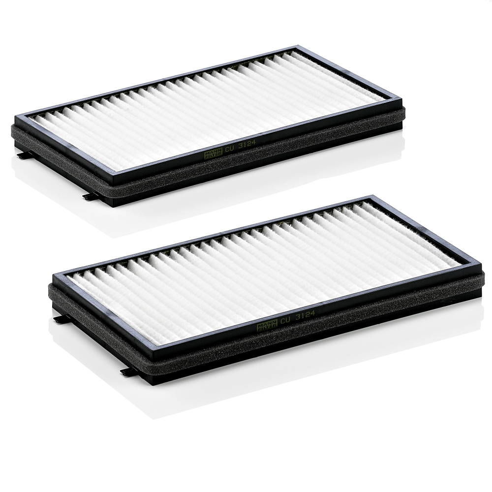 Filtru, aer habitaclu CU 3124-2 MANN-FILTER - Filtru aer habitaclu Filtru, aer habitaclu CU 3124-2 MANN-FILTER - Filtru aer habitaclu