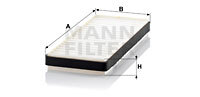 Filtru, aer habitaclu CU 3415 MANN-FILTER - Filtru aer habitaclu Filtru, aer habitaclu CU 3415 MANN-FILTER - Filtru aer habitaclu