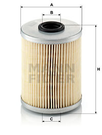 filtru combustibil P 718 x MANN-FILTER - Filtru combustibil/carcasa