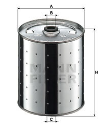 Filtru ulei PF 1155 k MANN-FILTER Filtru ulei PF 1155 k MANN-FILTER