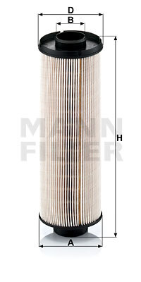 filtru combustibil PU 855 x MANN-FILTER - Filtru combustibil/carcasa filtru combustibil PU 855 x MANN-FILTER - Filtru combustibil/carcasa