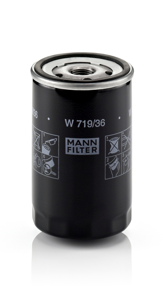 Filtru ulei W 719/36 MANN-FILTER - Filtru ulei Filtru ulei W 719/36 MANN-FILTER - Filtru ulei