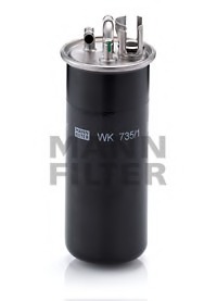 filtru combustibil WK 735/1 MANN-FILTER - Filtru combustibil/carcasa