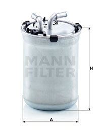 filtru combustibil WK 823/2 MANN-FILTER - Filtru combustibil filtru combustibil WK 823/2 MANN-FILTER - Filtru combustibil