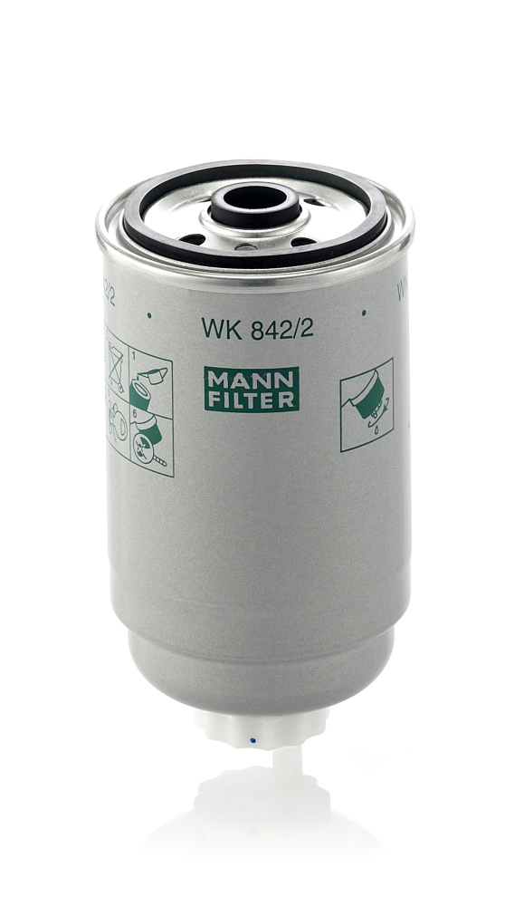filtru combustibil WK 842/2 MANN-FILTER - Filtru combustibil/carcasa filtru combustibil WK 842/2 MANN-FILTER - Filtru combustibil/carcasa