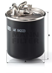filtru combustibil WK 842/23 x MANN-FILTER - Filtru combustibil/carcasa filtru combustibil WK 842/23 x MANN-FILTER - Filtru combustibil/carcasa