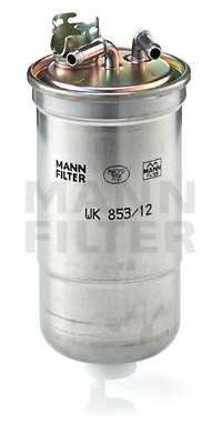 filtru combustibil WK 853/12 MANN-FILTER - Filtru combustibil/carcasa